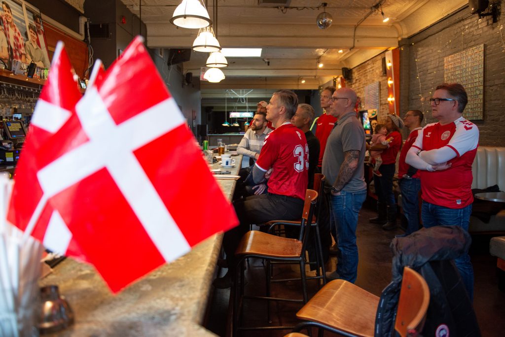 Denmark World Cup Fans in Toronto