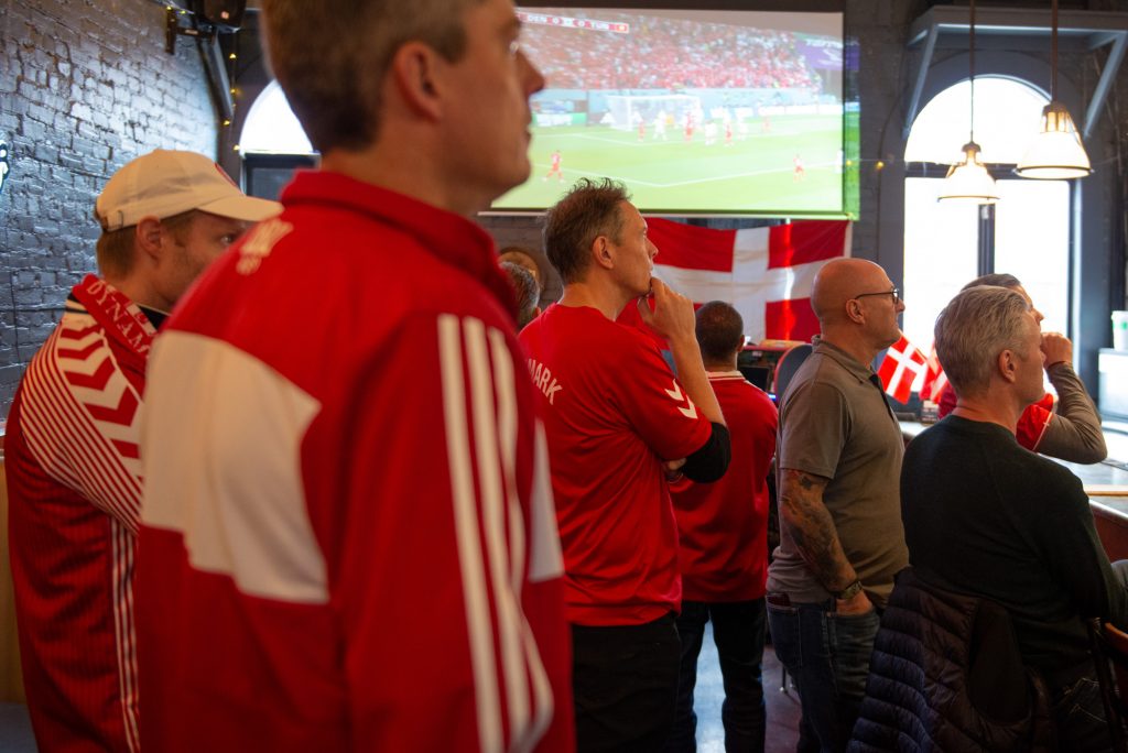Denmark World Cup Fans in Toronto