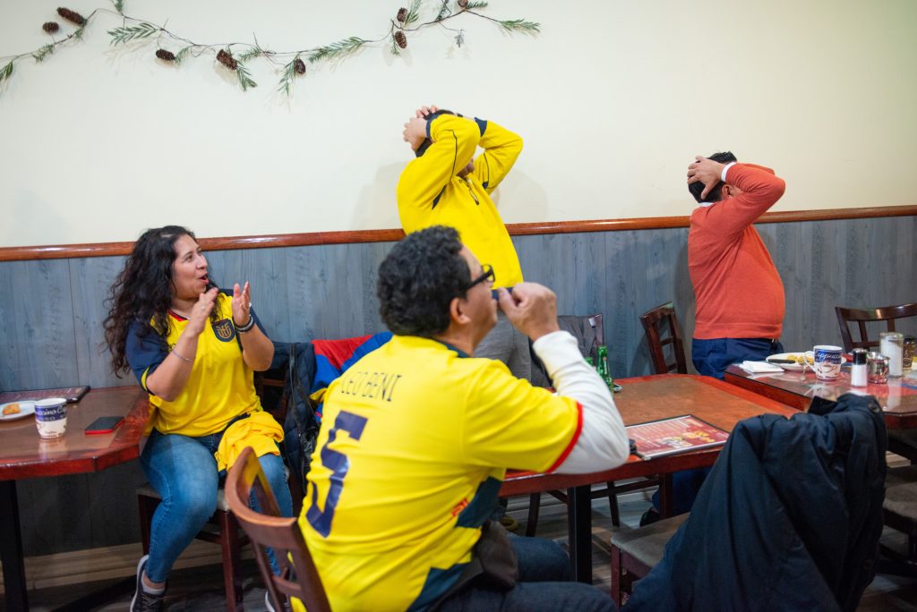 Eduador World Cup Fans Toronto El-Tipico Ecuatoriano